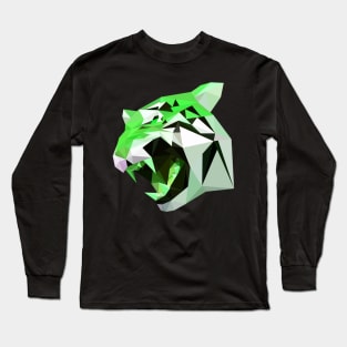 Tiger - Green Long Sleeve T-Shirt